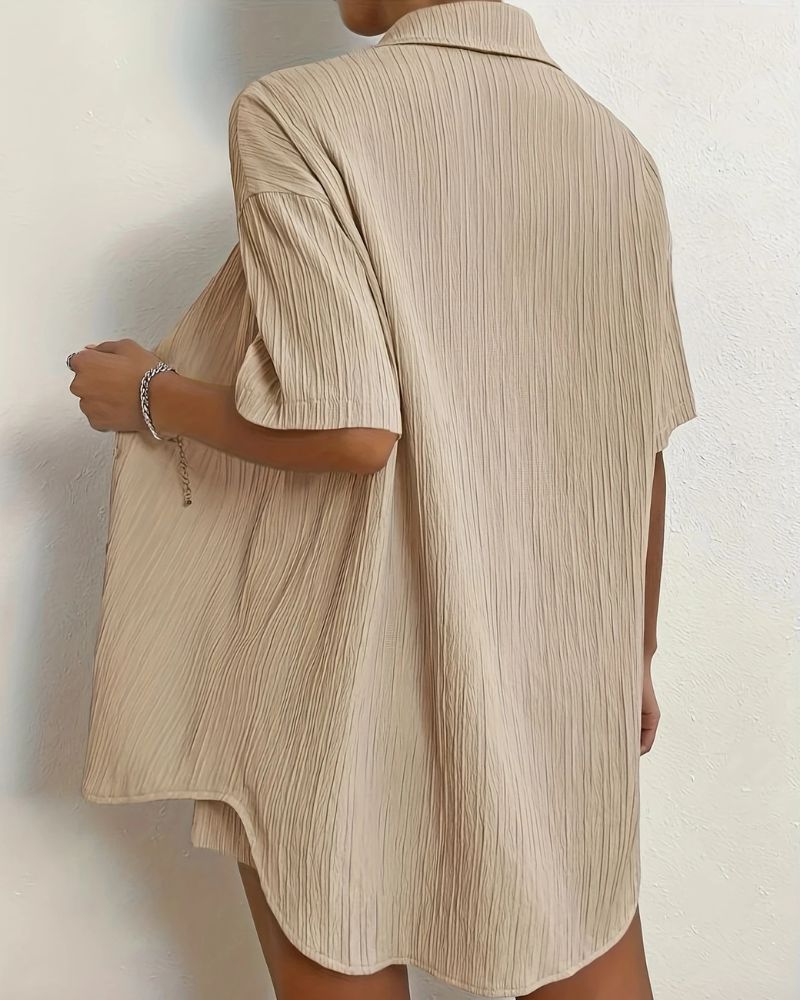 Women's Textured Co-ord Set 