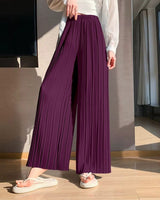 Lavender Royale Luxe Pleated Pants Combo
