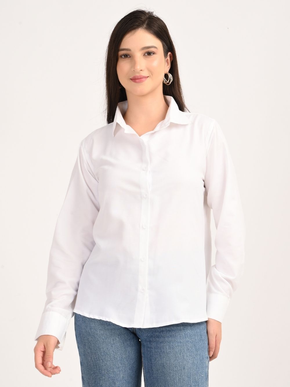 White shirt front view