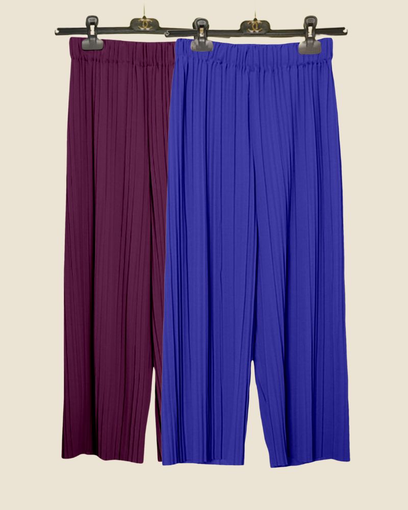 Women's Royal Dual Palazzo Pant Set