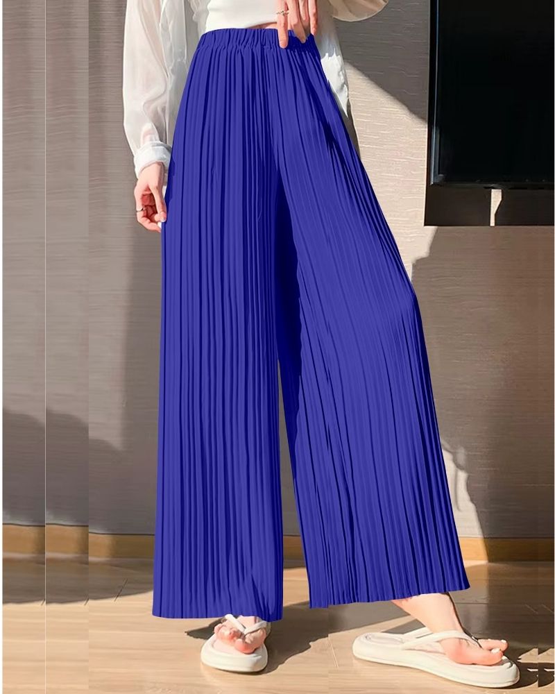 Women's Royal Dual Palazzo Pant Set